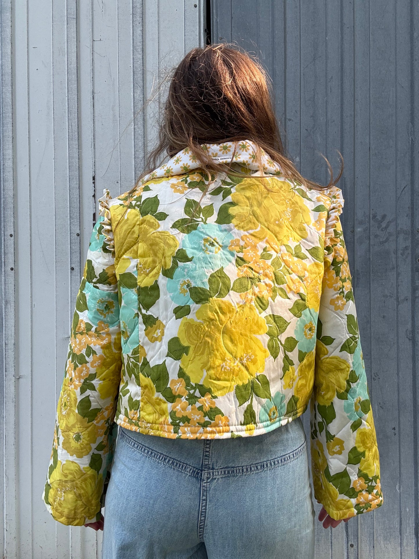 Garden Ruffles Quilt Jacket M/L