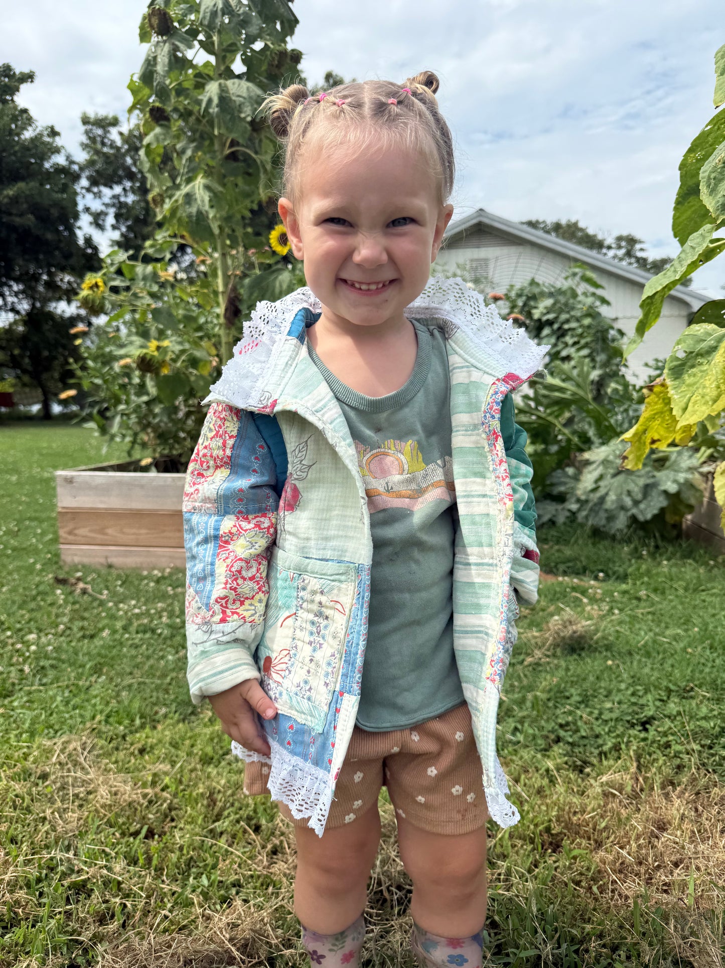 Lace Feedsack Mini 2T