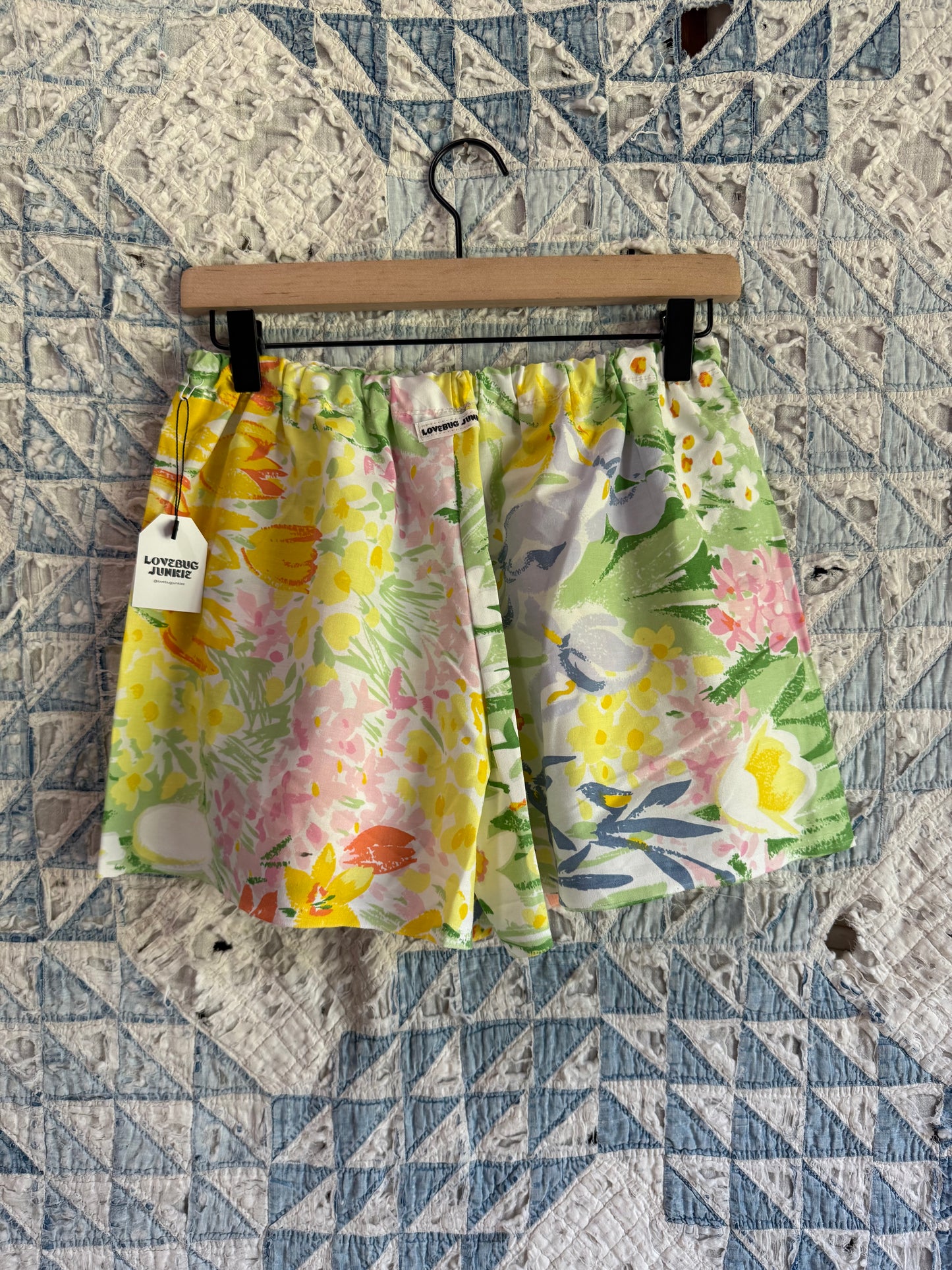 Springy Bed Sheet Shorts