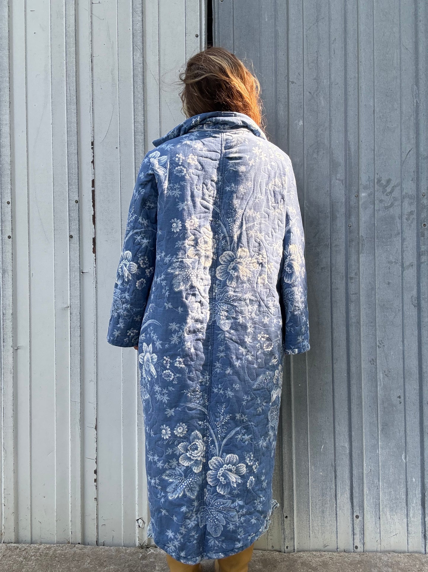 High-Low Toile Duster M/L