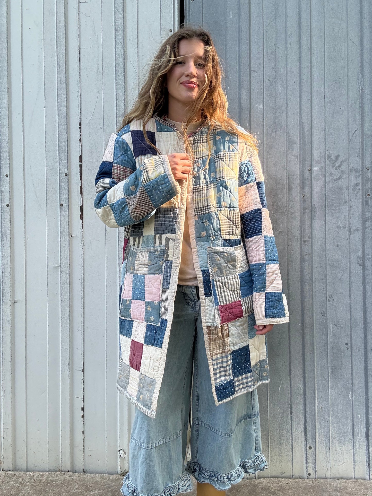 Denim Midi Duster M/L