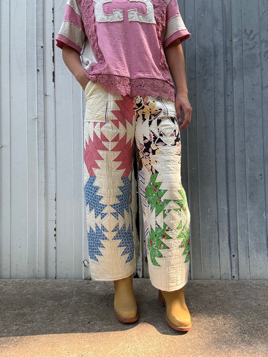 Funky Patchwork Pants M/L