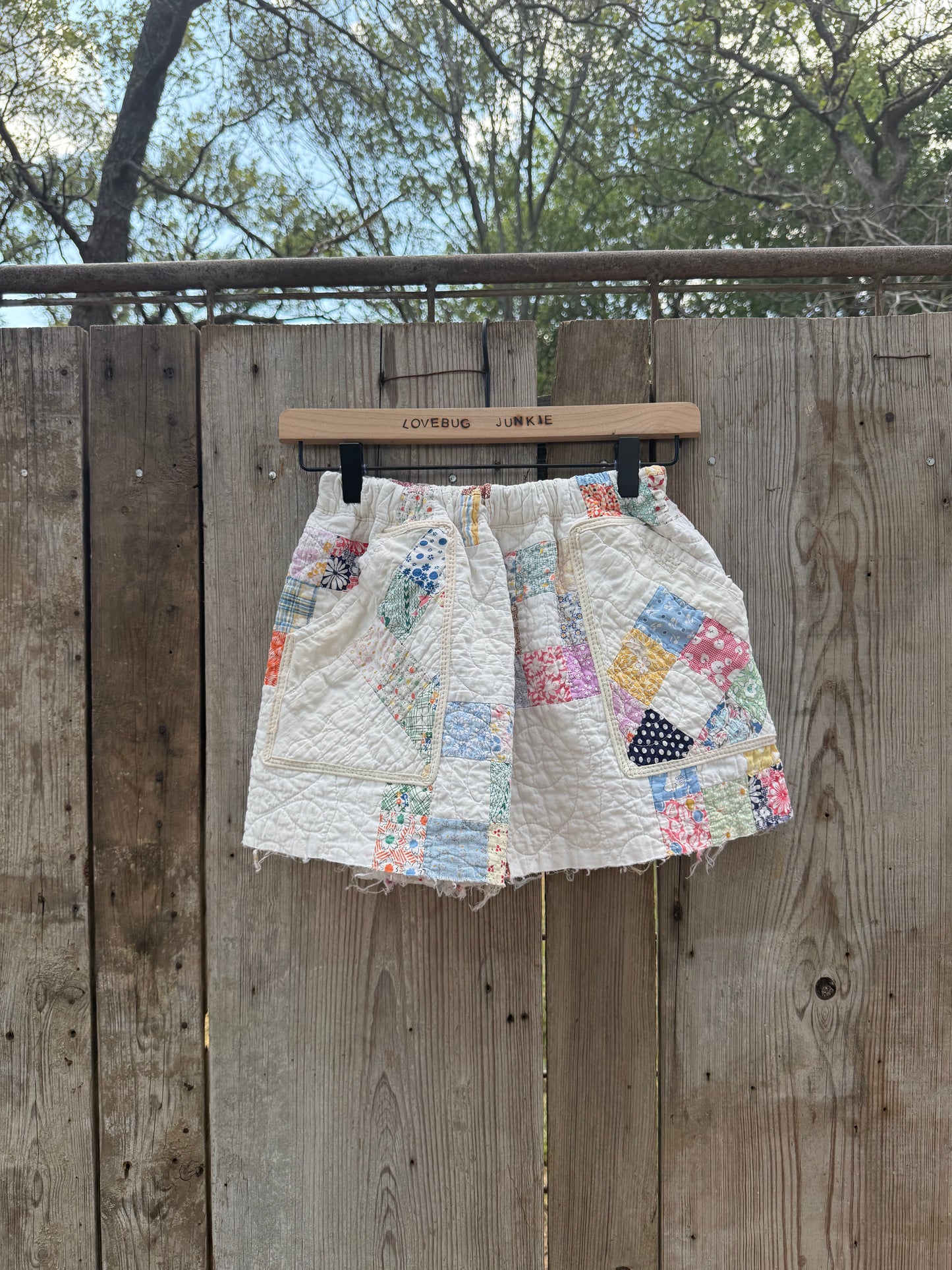 Heart Doily Floursack Shorts