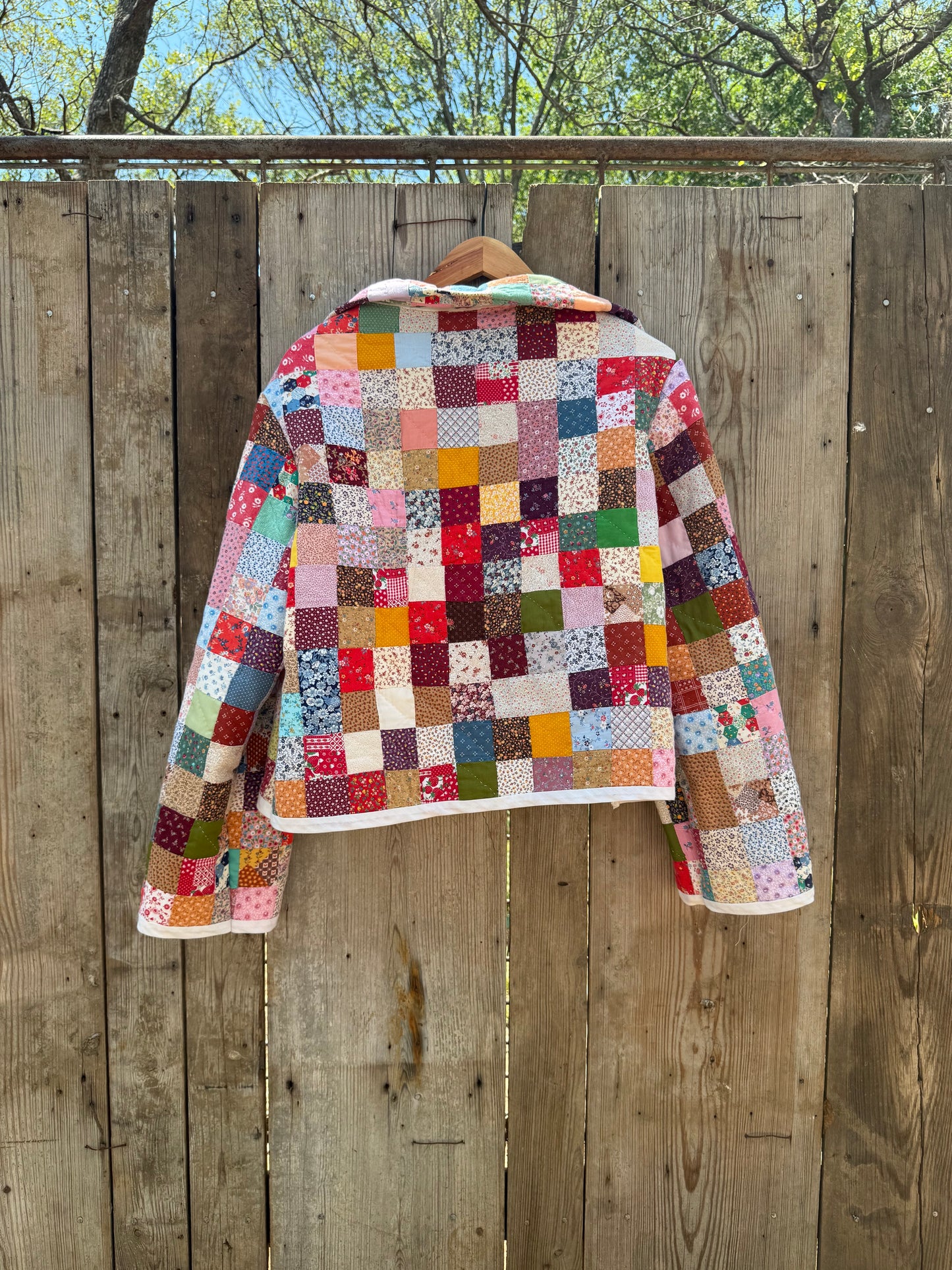 Autumn Patchwork Quilt Jacket M/L