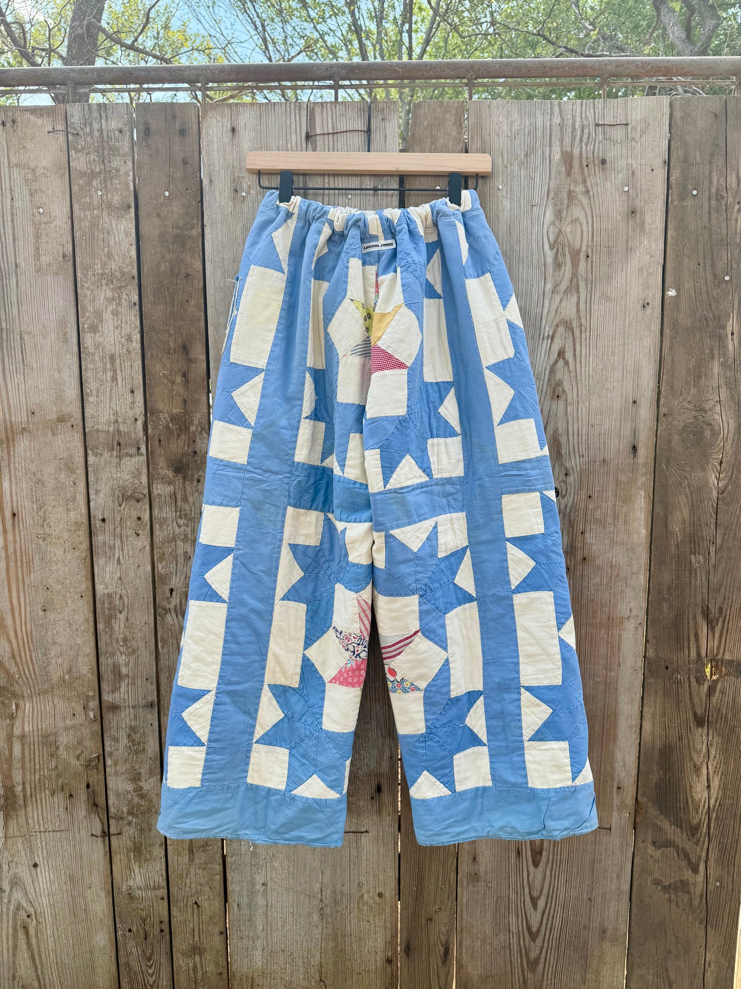 Blue Stars + Stripes Pants